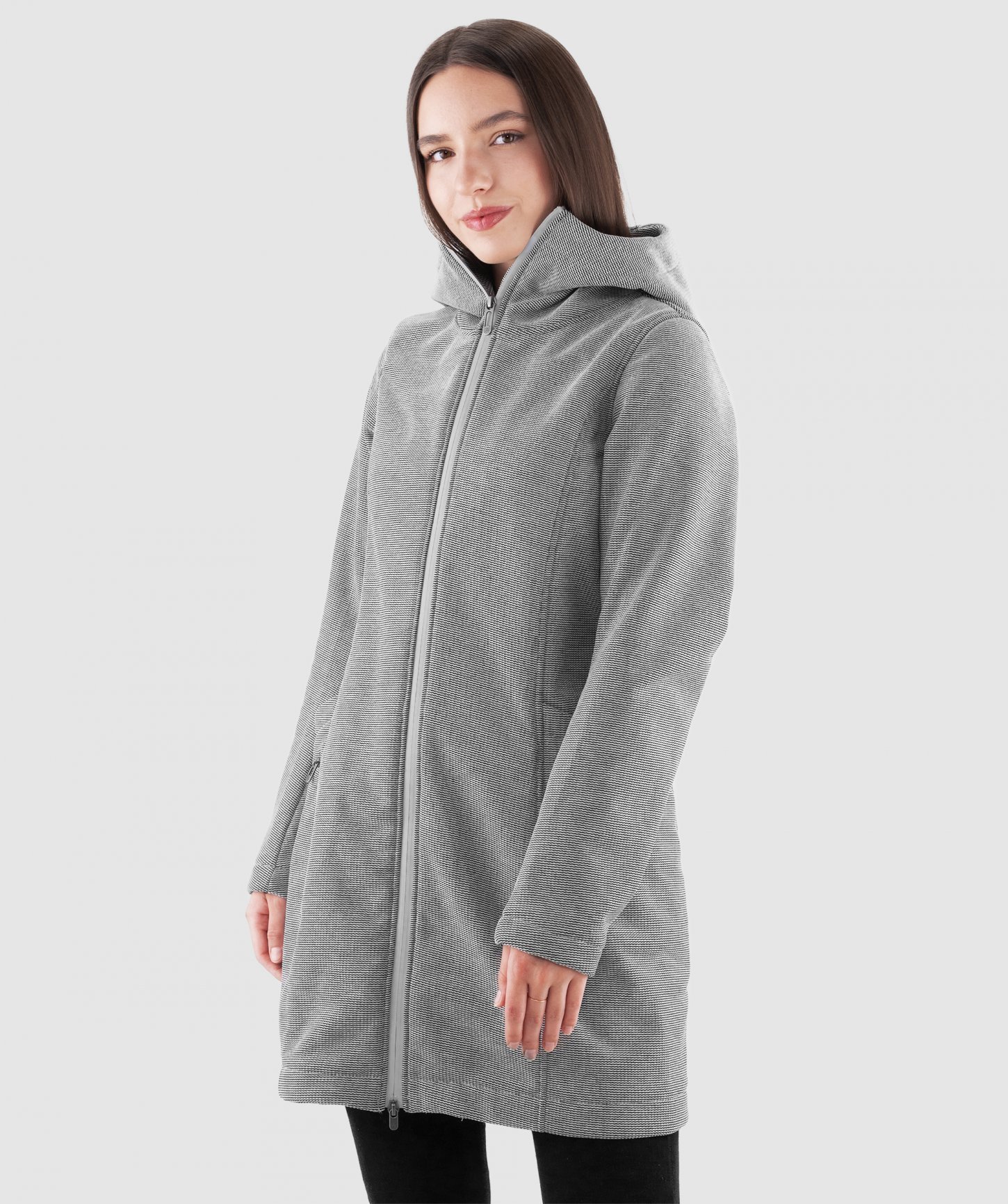 Woolshellový kabát Mantet  High-Rise