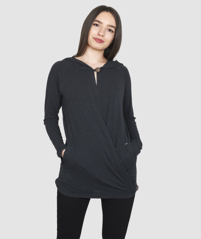 Kardigan Twister Ladies´ Hoodie  Black