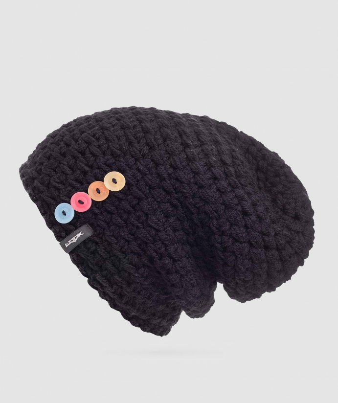 Čepice Night Button Beanie