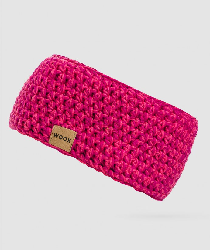 Merino čelenka Meri Pink Headband