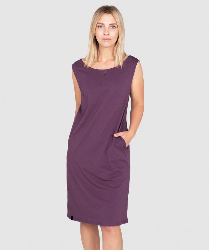 Šaty Amado  Black Plum