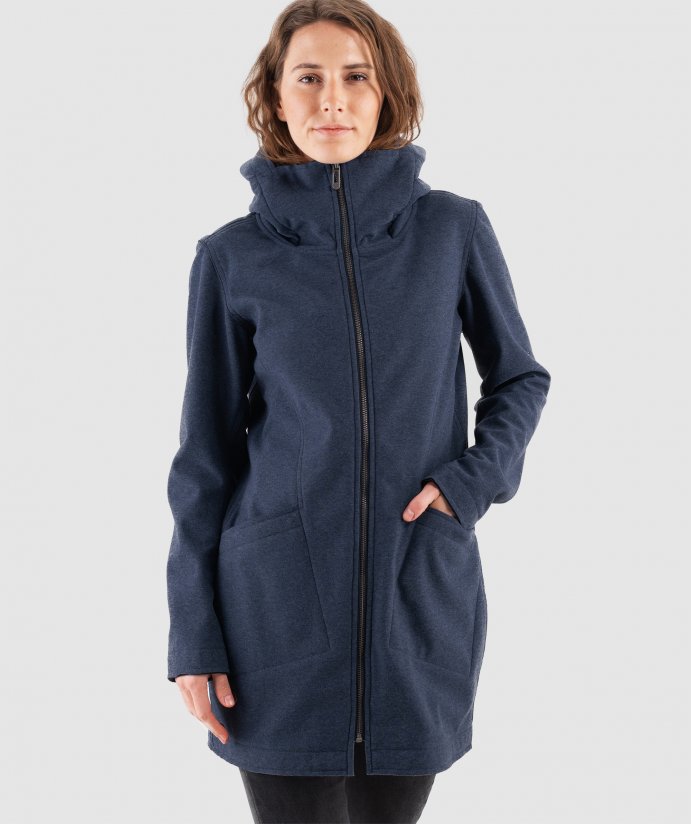 Softshellová parka Bovisa  Blue Nights