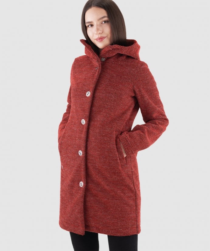 Woolshellový kabát Harlem  Lava Falls