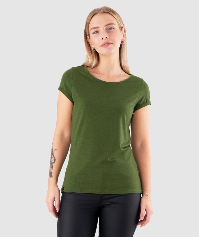 Merino Triko Wanaka  Cedar Green