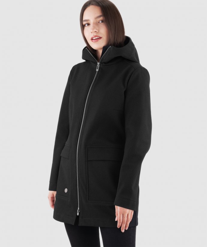 Softshellová parka Mollis Caliga II  Black