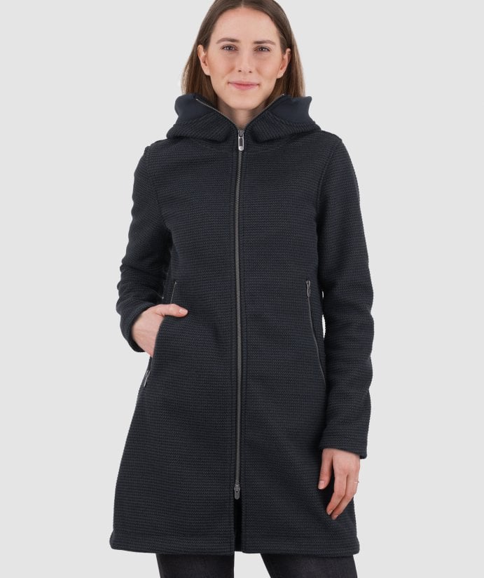 Woolshellový kabát Rajala  Black Beauty