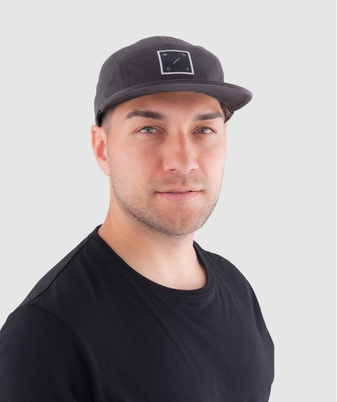 Kšiltovka Kare Grey