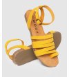 Dámské sandály Aesta Lutea  Yellow