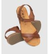Dámské sandály Fidea Natura  Brown