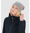 Čepice Grey Button Beanie