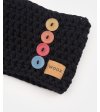 Merino čelenka Meri Night Headband