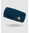 Merino čelenka Meri Petrol Headband