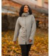 Holky Zimní bundy Varenne Ultimate Grey