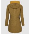 Woolshellový kabát Rajala  Buckthorn Brown