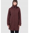 Softshellový kabát Philo  Oxblood Red