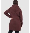 Softshellový kabát Philo  Oxblood Red