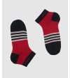 Merino ponožky Kapila  Red