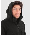 Softshellová parka Berga  Black Beauty