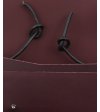 Kabelka Deponea  Burgundy